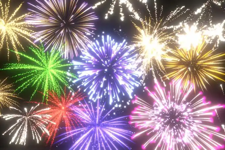 unity3d烟花焰火特效音效 fireworks pack with sounds