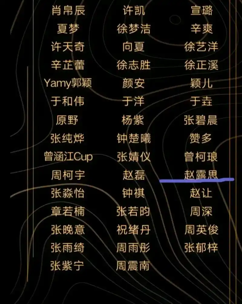 星光大道2024明星名单