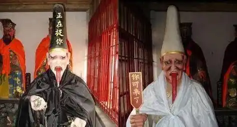 令人害怕的黑白无常,居然生前有着一段可歌可泣的故事,令人钦佩