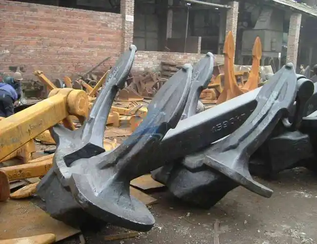 船锚3780kgn型波尔锚大抓力锚德尔塔锚abs证书启琛船锚s