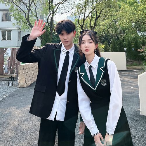 校服套装高中生秋季运动会班服中学生学院制服演出服学生校服