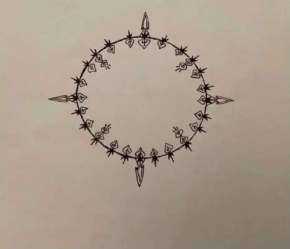 亲手画的万年魂环,怎样还可以吧