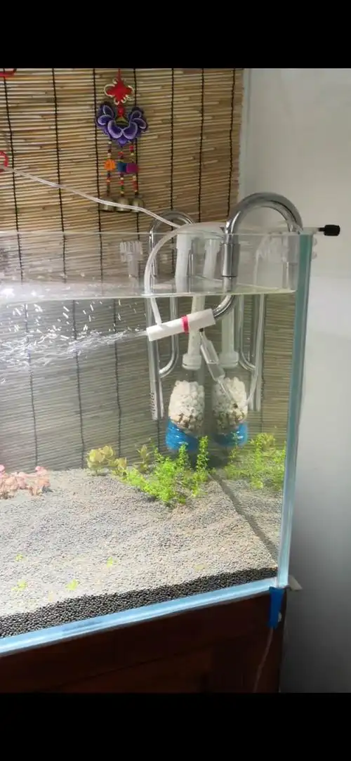 diy文氏管无泵增氧和二氧化碳外置细化器