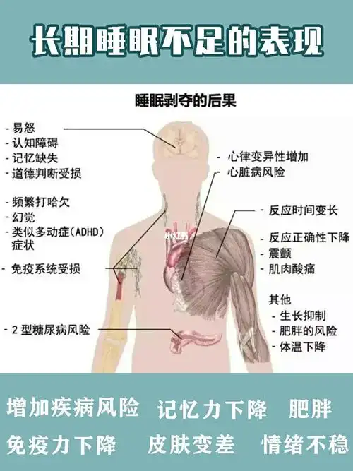 人体长期熬夜睡眠不足的表现96