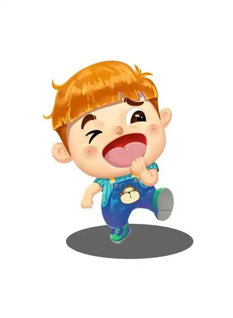 卡通萌q版动漫小男孩男生手绘卡通人物素材图片免费下载千库网q版小