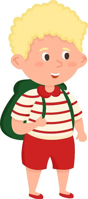 男孩的身体部位