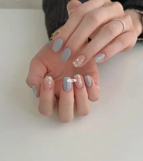 气质优雅 简约高级 方圆短甲 日式美甲