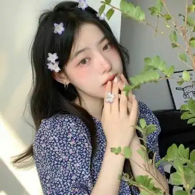 蓝色系ins风真人女生头像图片合集 好看又可爱的小清新蓝色女头