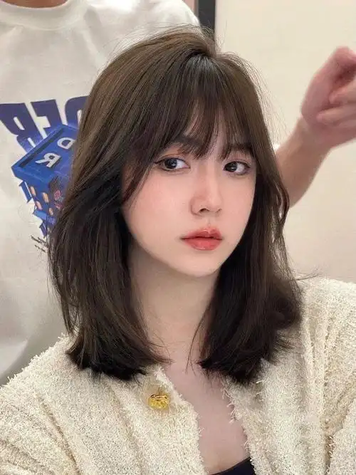 驻马店染发  #驻马店烫发染发  #锁骨发  #减龄发型