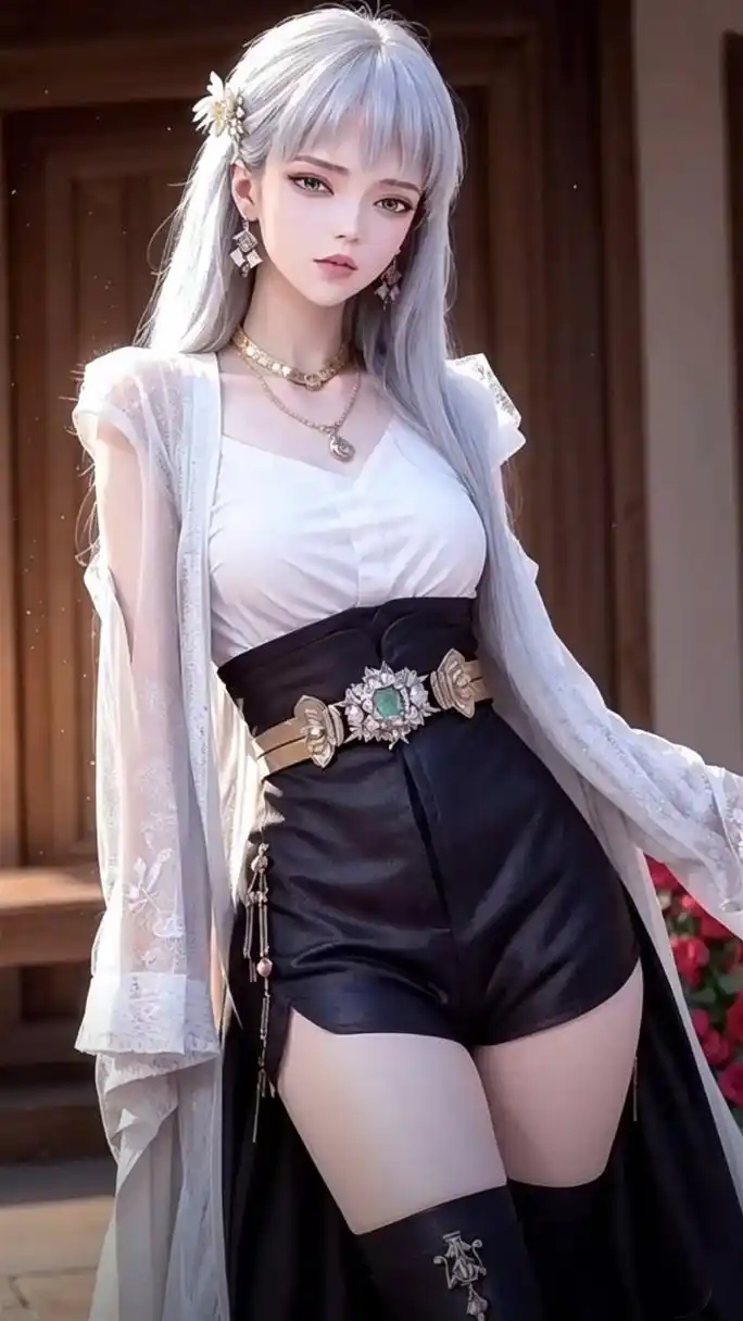 白老板的美你现在get到了吗?白月魁绝对是灵笼目前最美的角色!