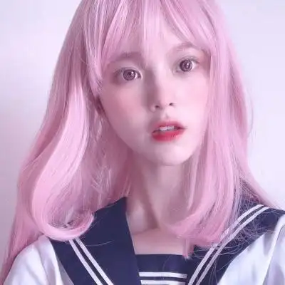 2021新款粉色系女生头像