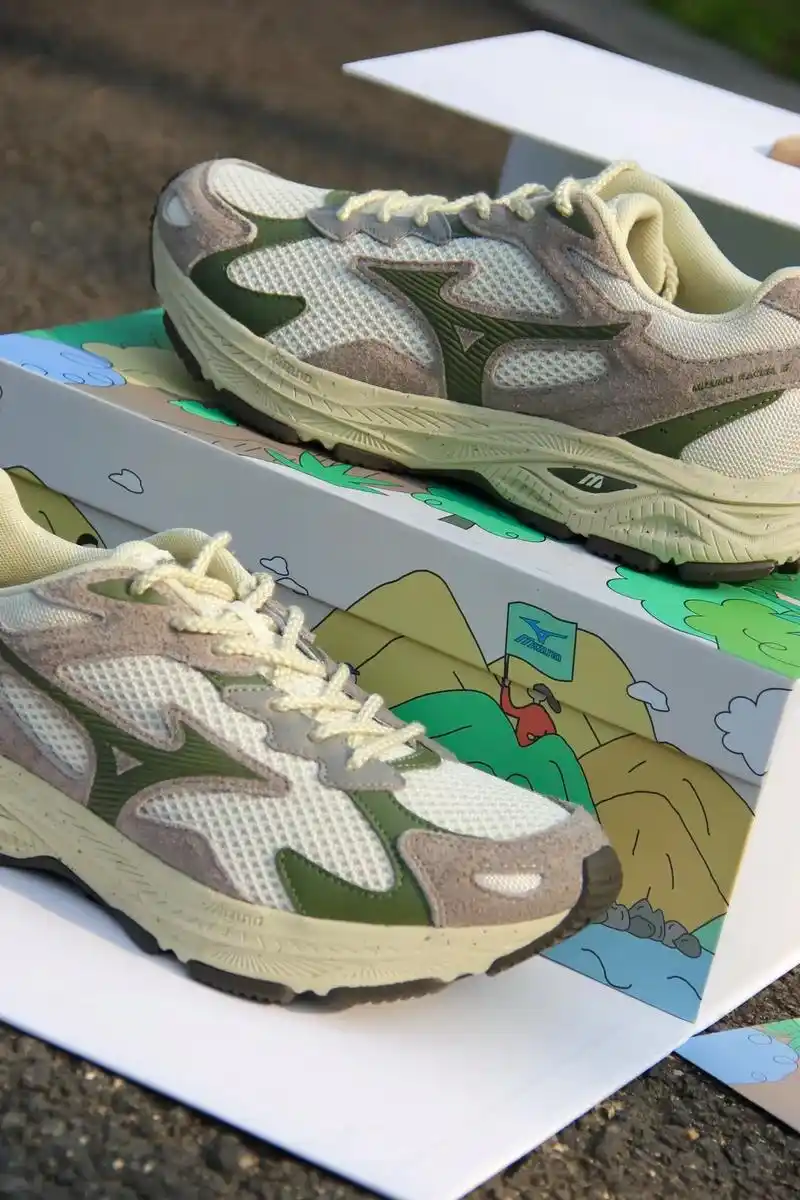 mizuno美津浓  #美津浓#racers #新鞋太漂亮了难搞 #好穿不累脚