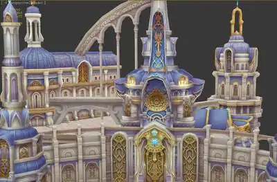 教堂,次时代,底模,写实,西方,建筑模型 欧式教堂 游戏模型,欧洲 宫殿