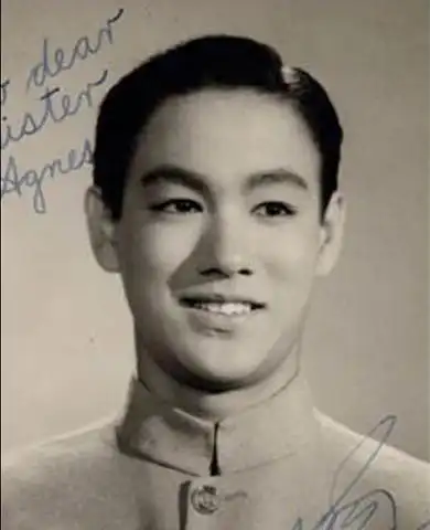 李小龙年轻照片 365知识网