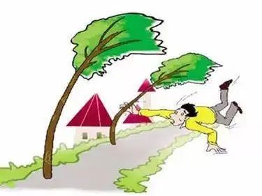男子被大风刮飞!这事真的有……(有奖答题在这哦!