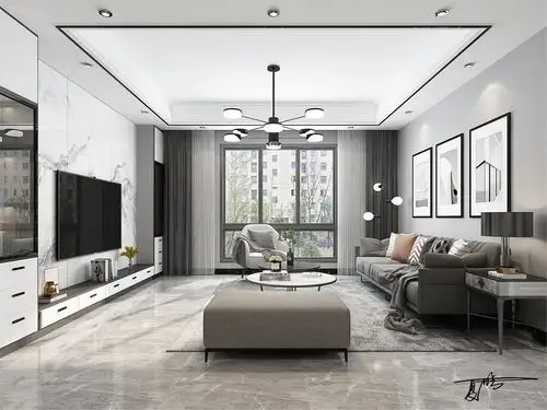 现代黑白灰风格