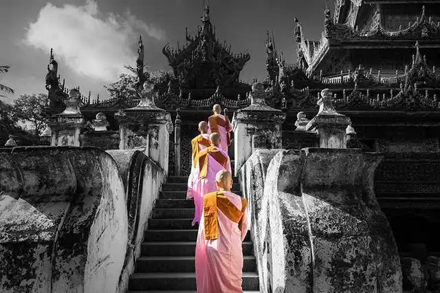 光影艺术——名师镜头里的缅甸(一)|僧人|出家|僧侣_网易订阅