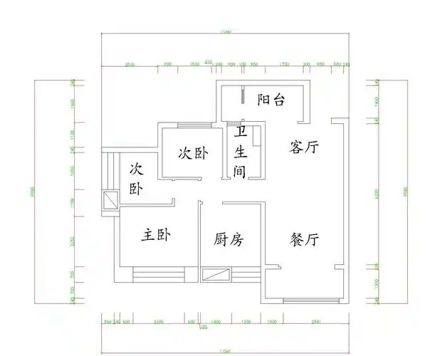 第四天作业绘制平面布置图