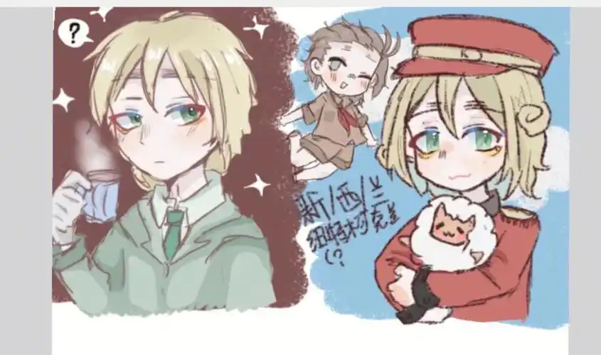 一些茶绘千陌的专属话题aph大洋组黑塔利亚光遇光遇occh