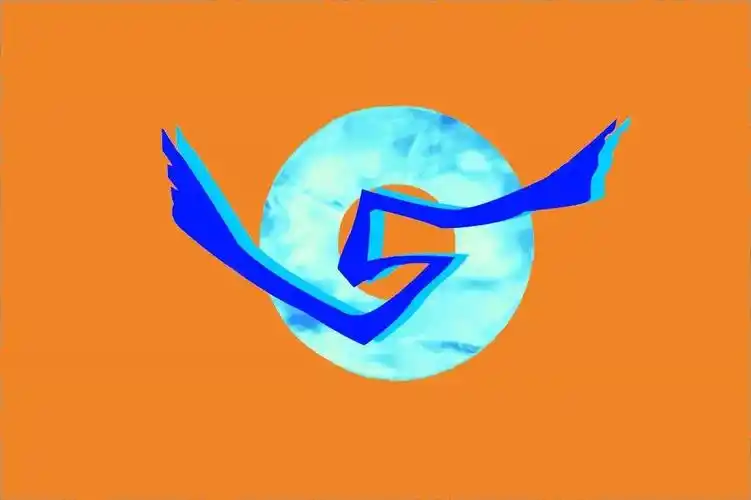 初级中学八年级5班展翅高飞的鸟儿班旗图片