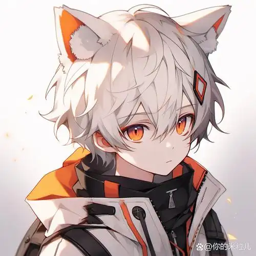 猫耳少年|猫耳头像 #男头# #男生头像# #动漫男头# #连麦# #正太