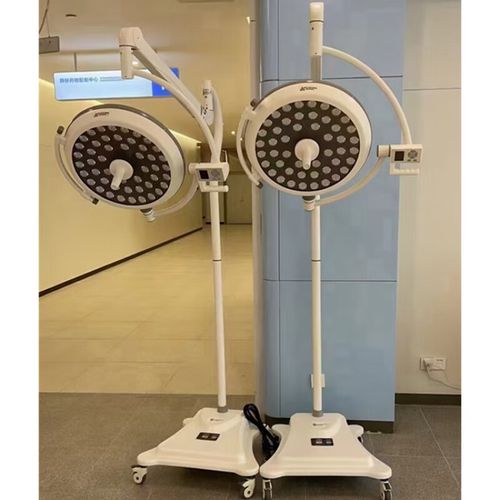 移动立式手术灯冷光源公立医院手术室用 多棱镜反射500型 手术无影灯