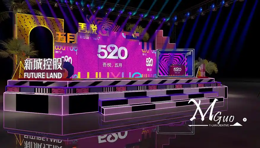 商场:周年活动舞台设计-一览monicagu0