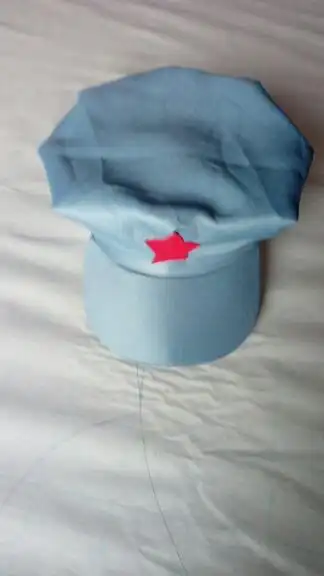 红军八角帽子演出八路军帽子新四军帽子成人弹力腿套绑腿迷彩帽子