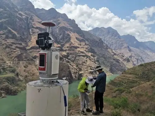 滑坡监测丨四川省的金沙江坝区进行滑坡监测