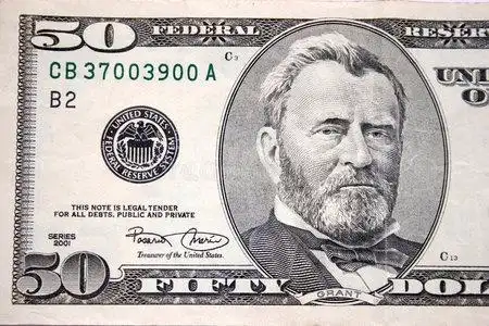 五十美元,格兰特照片