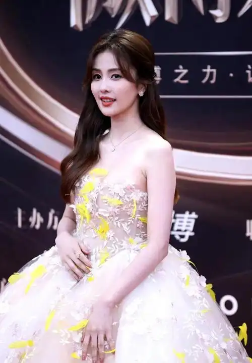 礼服|纱裙|长裙|好身材|白鹿(演员)_网易订阅