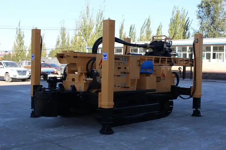 打水井钻机专注民生,专业潜孔钻机为开山铺路助力,宏