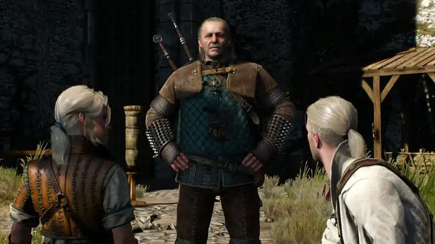 巫师3狂猎发型上的光泽mod