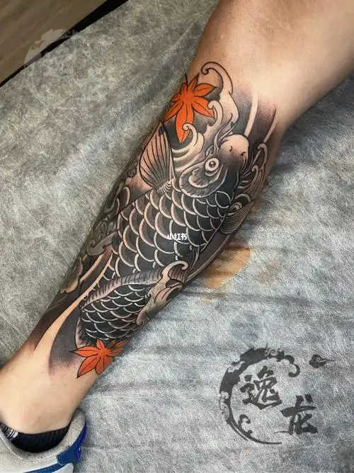 鲤鱼纹身