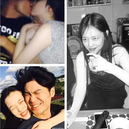 【图】崔雪莉画风突变清纯全无 与男友不惧争议秀恩爱