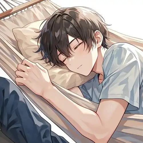 男生睡觉头像💤,这波太可爱啦