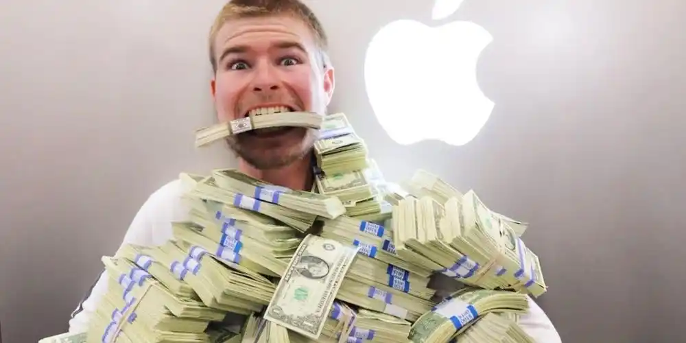 一夜暴富土豪给弟弟100000美金接下来的画面有意思了