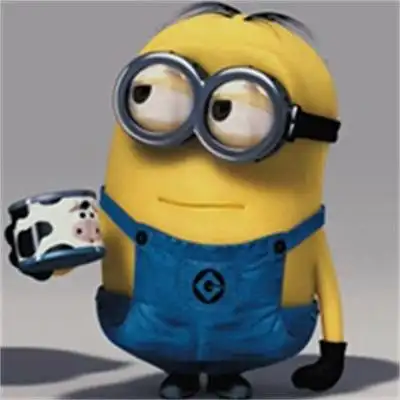 小黄人头像图片可爱高清小黄人头像贱笑卡通图片