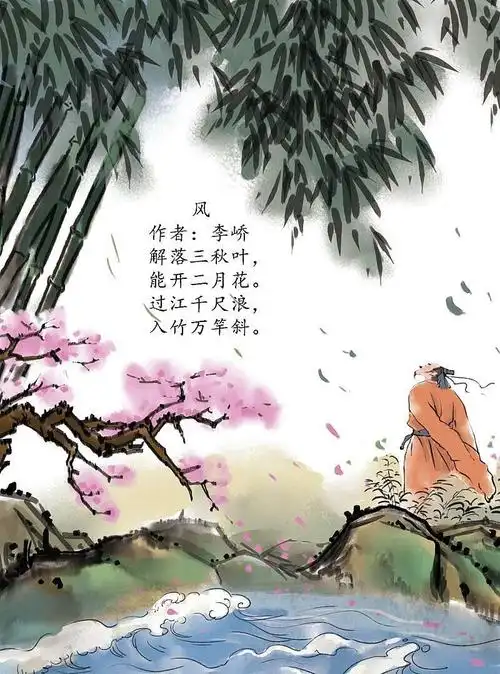 用思维导图感受古诗词的意境——《风》