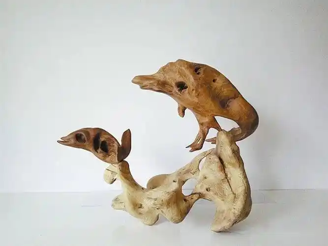 大连文化达人 | 王希臣: 只为根雕作品里那浓浓的大连味儿_树根