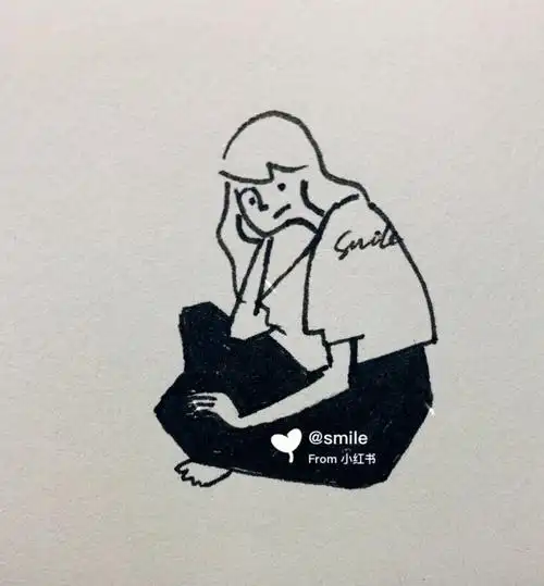 100天极简手绘打卡  #手绘头像  #手绘  记录95生活,记录每一份