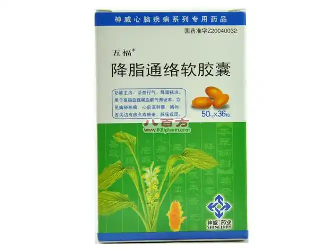 降脂通络软胶囊