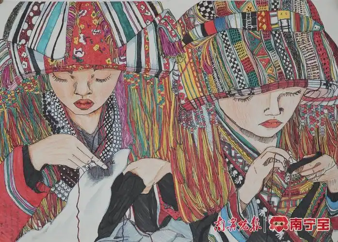 八桂画童以少年儿童的视角展现孩子们心中的美丽中国