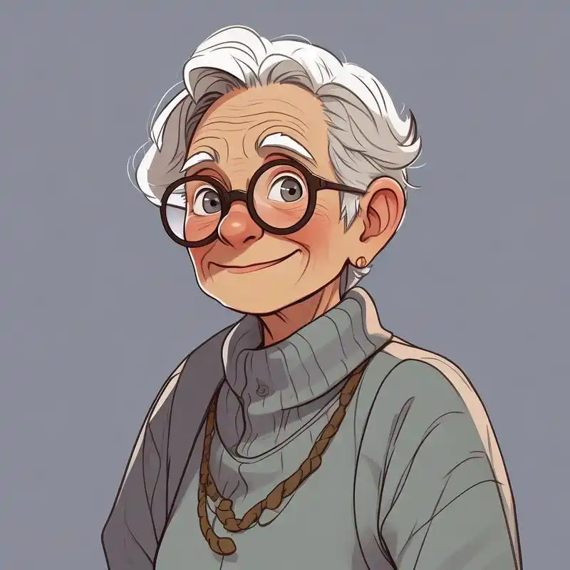 91老奶奶卡通头像大放送95 亲们,今天给大家带来一组超级可爱的老