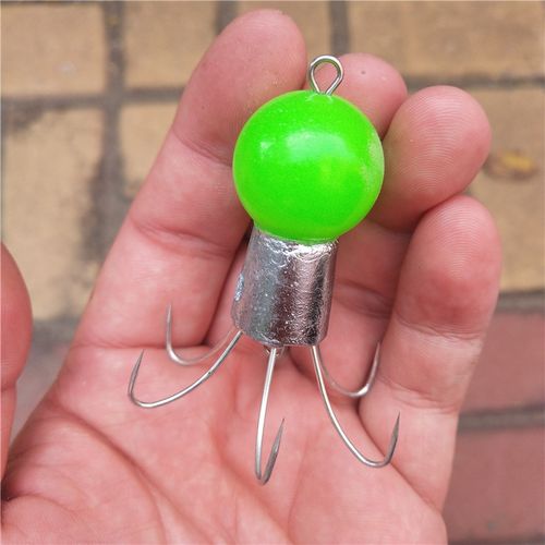 鱼钩六爪八爪鱼软钩条鱿鱼乌鱼八带50g章鱼八爪其他垂钓用品