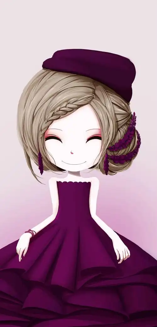 花花姑娘手机壁纸