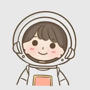 高清超萌的可爱卡通头像宇航员图片