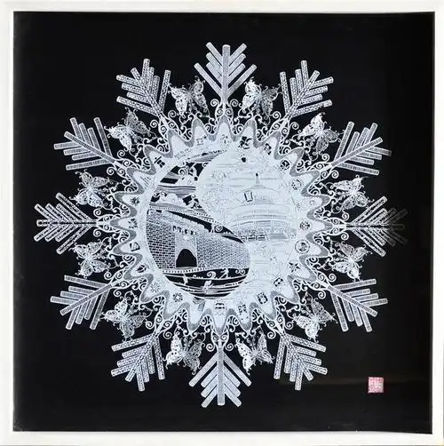 河北蔚县剪纸第四代传承人周利伟:用剪纸讲好冬奥故事