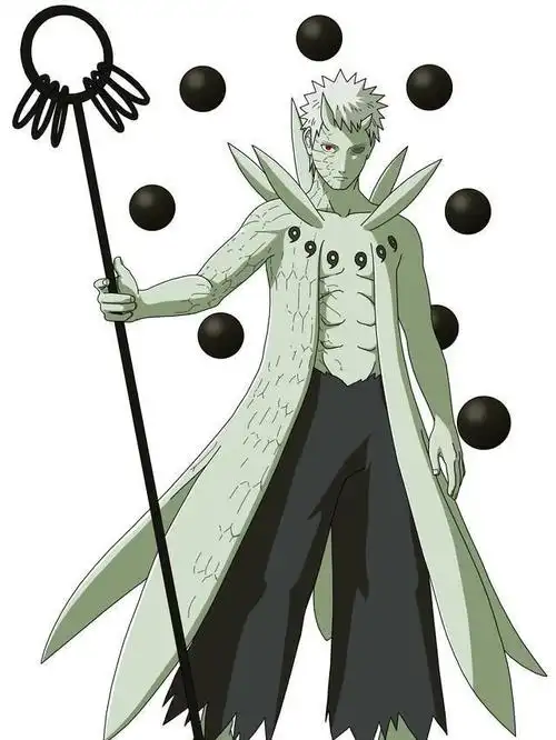 06宇智波带土:9颗宇智波带土成为十尾人柱力之后也获得了求道玉的力量