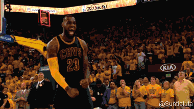 詹姆斯# #nba# #gif